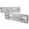 Spec-D Tuning 88-98 Chevrolet C10 Bumper Lights Chrome LB-C1094-RS - alternate 1